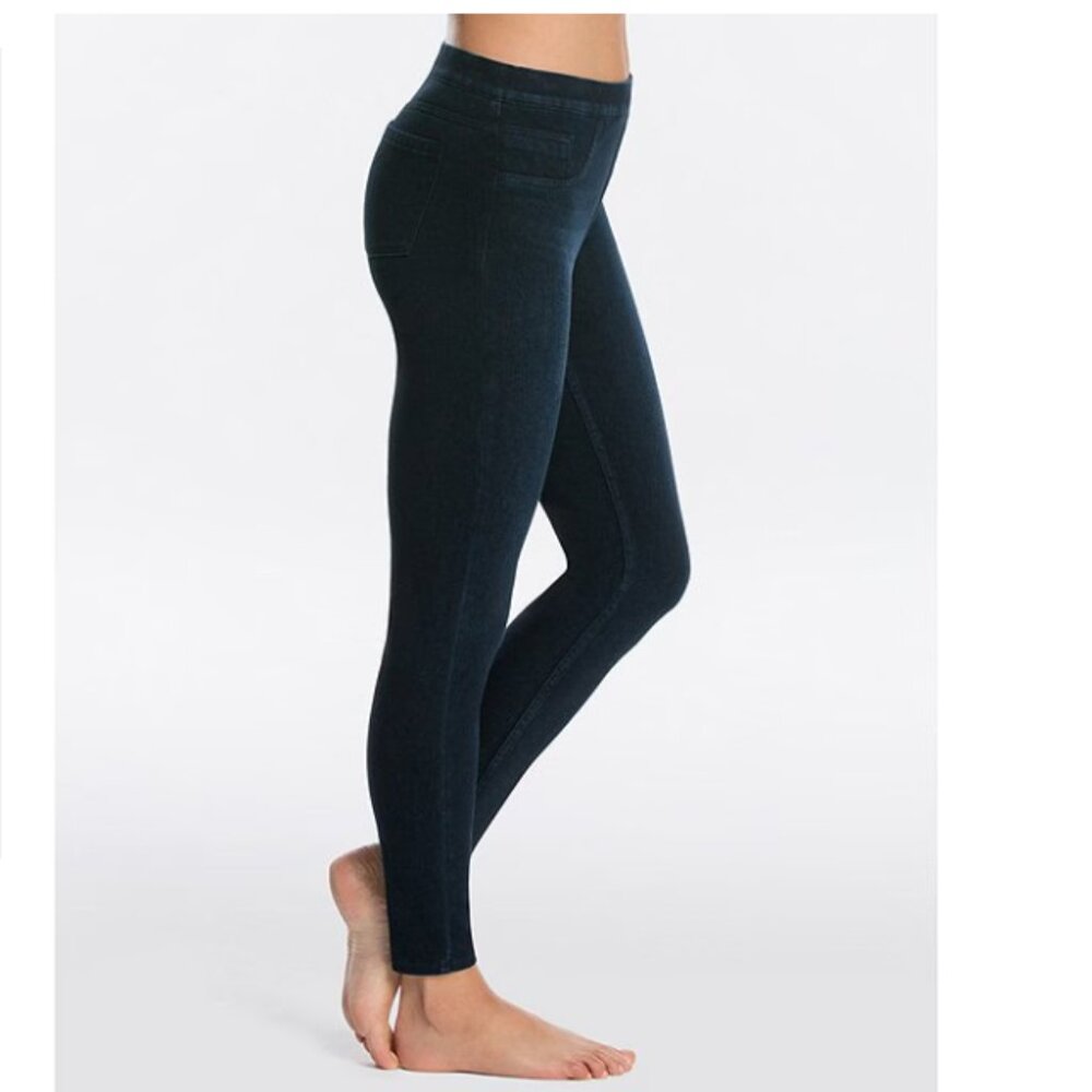 SPANX Women's Black Jean-ish Ankle Legging - Small
